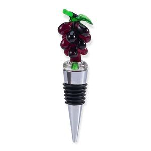 🆕Glass Grape Shaped Wine Bottle Stopper